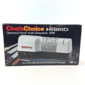 Chefs Choice Hybrid 270 Diamond Hone Knife Sharpener 3 Stage Electric
